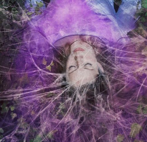 A Poisoned Sleep And Kissless Dreams © Sarah Allegra - model: Katie Johnson - detail